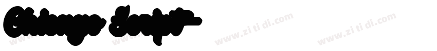 Chicago Script字体转换 Chicago Script字体转换